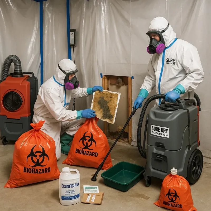 Contaminated Water Handling Protocols process in Farmer City, IL